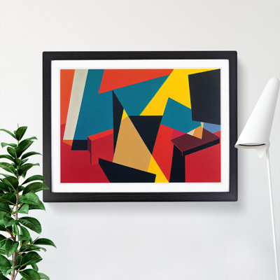 XH1022-6194X Modern Suprematism Art Vol.4 - Single Picture Frame Print