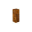 Teak Chunk Square Pedestal Sculpture