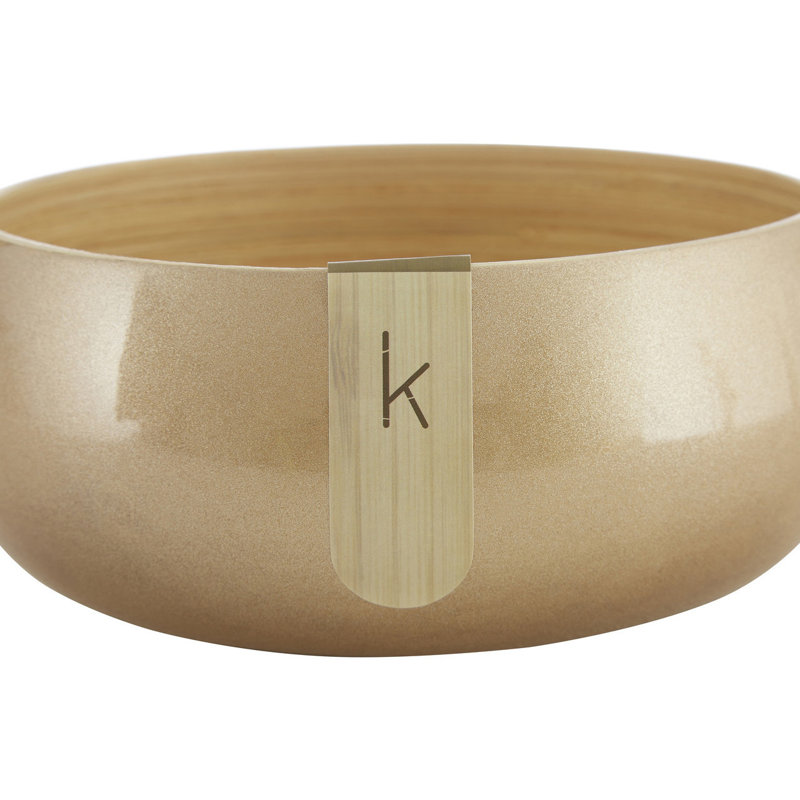 17 Stories Griselda Bamboo Serving Bowl