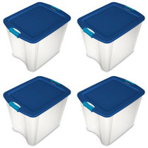 Wayfair Basics Plastic Tubs & Totes Wayfair Basics Size: 17 Quart