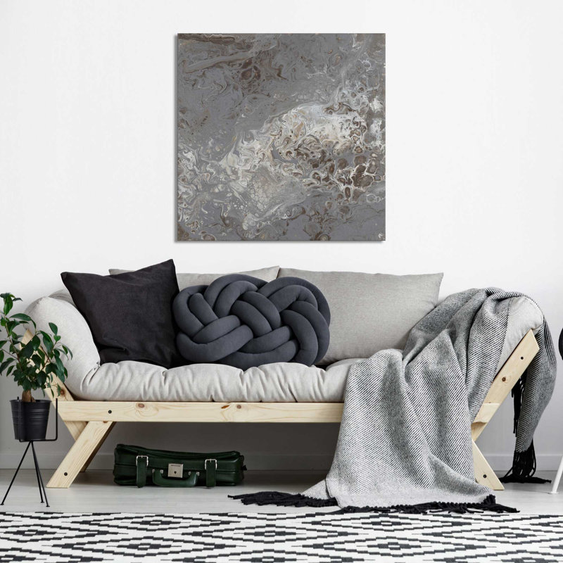 «Modern Flow II» par Tiffany Hakimipour, reproduction sur toile, H 24 po x l 24 po x P 1 po