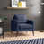 Navy Polyester