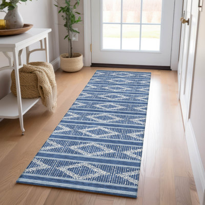  Machine Washable Indoor/Outdoor Chayden ACN1029 Purple Rug