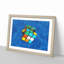 The Rubik Cube - Picture Frame Painting Print-56712815-56712818