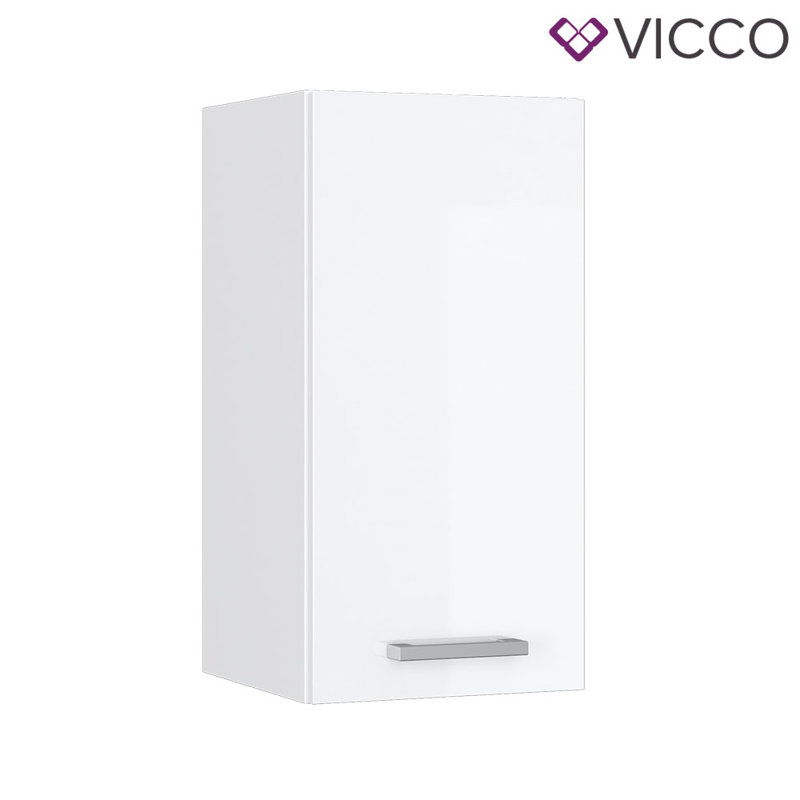 Meric Matte Wall Unit, White