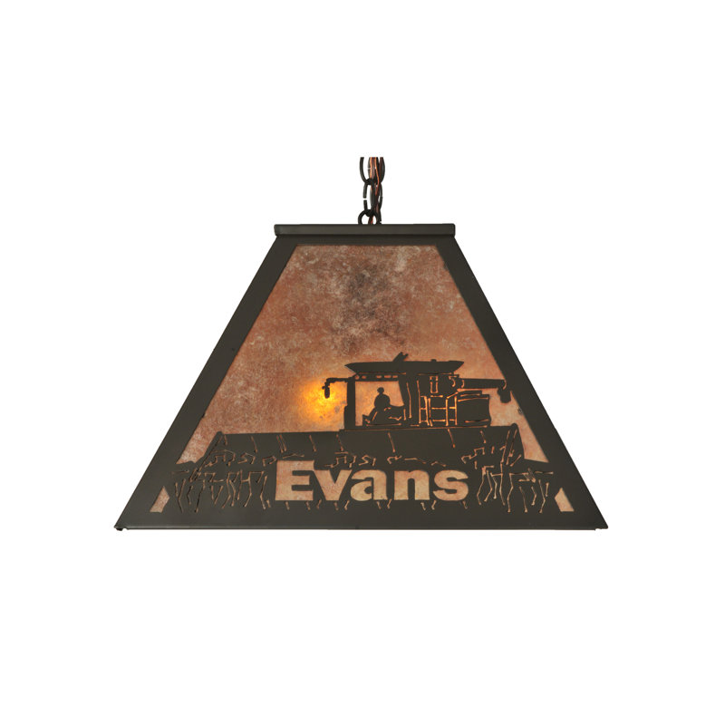 Personalized 6 - Light Pendant