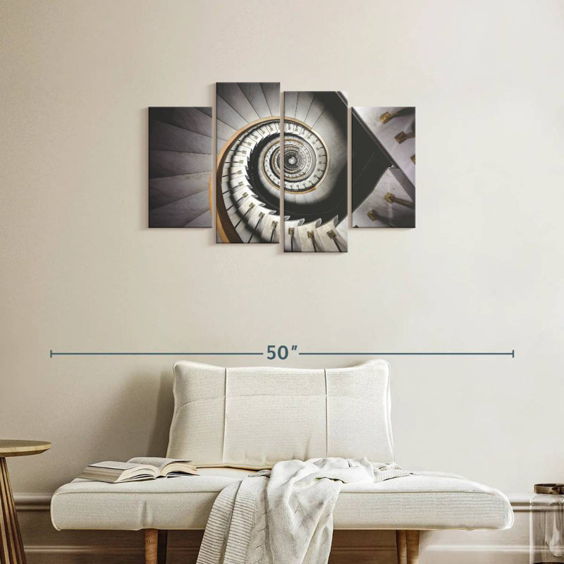 Escalier en spirale Lilie Infinite, H 22 po x l 36 po