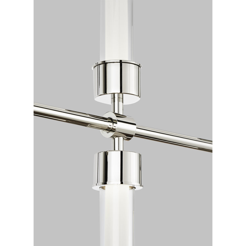 Linger 5 - Light LED Pendant, Polished Nickel