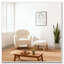 Chaise de loisir rembourrée avec repose-pieds-72487822