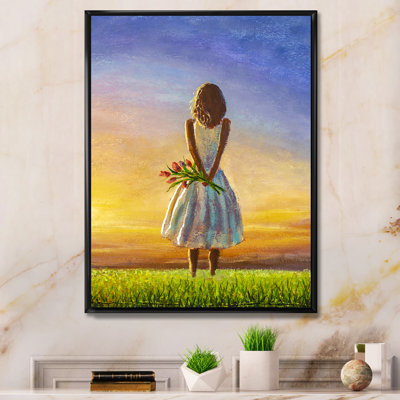 Fleurs, fleurs sauvages et camomille II - Peinture
