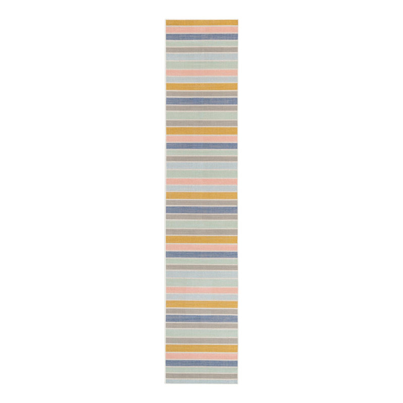 Areana Striped Indoor Rug, Runner 2' x 10'