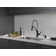 Foundry Pull Down Single Handle Kitchen Faucet with  Soap Dispenser