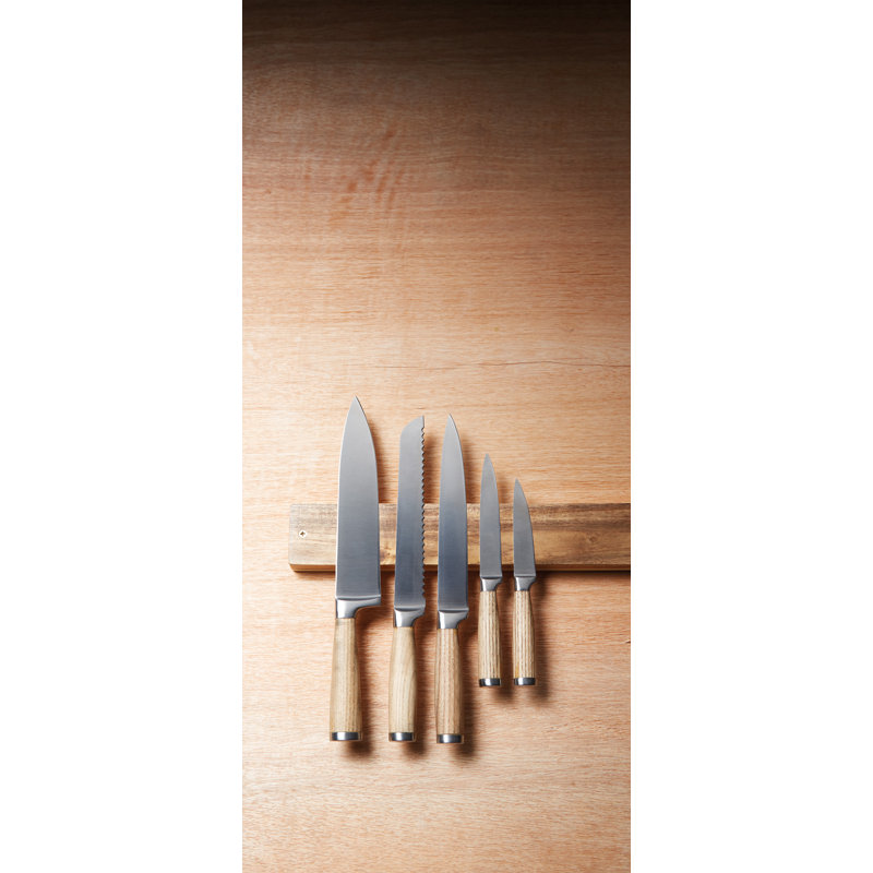 Natural Elements Acacia Magnetic Knife Holder