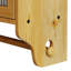 Armoire murale rétro à double porte avec porte-serviettes-104406077