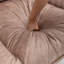 Fauteuil inclinable inclinable (naturel et brun clair)