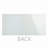 Nature 4 in. x 8 in. Marble Look Glass Straight Edge Subway Decorative Kitchen & Bathroom Wall Tile-36935555