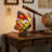 Tiffany-style Butterfly-shaped Table Lamp - E26 Base / With Us Plug