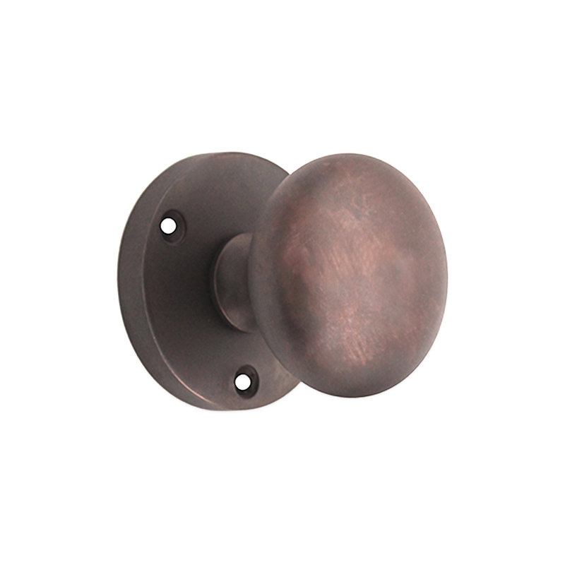Victorian Door Knob Aged Bronze