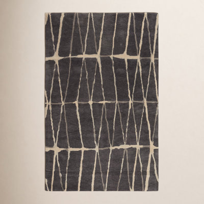 Jaipur Living Town Handmade Geometric Gray/ Cream Area Rug