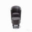 Chaise + repose-pieds, brun foncé-129386053