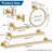 6 - Piece Bathroom Hardware Set Towel Holder Set-91992836