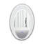 CHLOE Lighting LUMINOSITY Miroir à DEL tactile rétroéclairé ovale 3 températures de couleur 3000K-6000K 36 "de hauteur