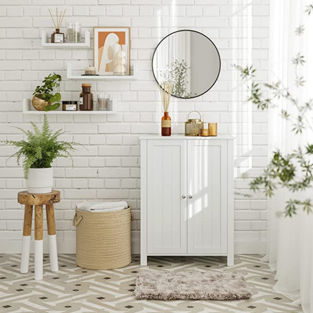 80Cm H Free-Standing Bathroom Cabinet