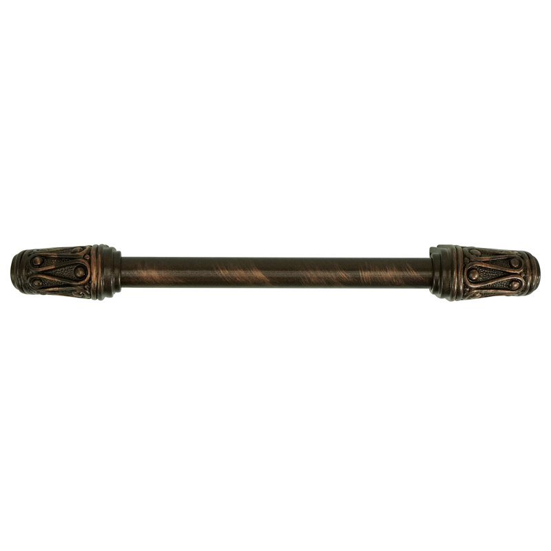 Rivoli  c.c. pull; Soft, Oil Rub Bronze, 4"