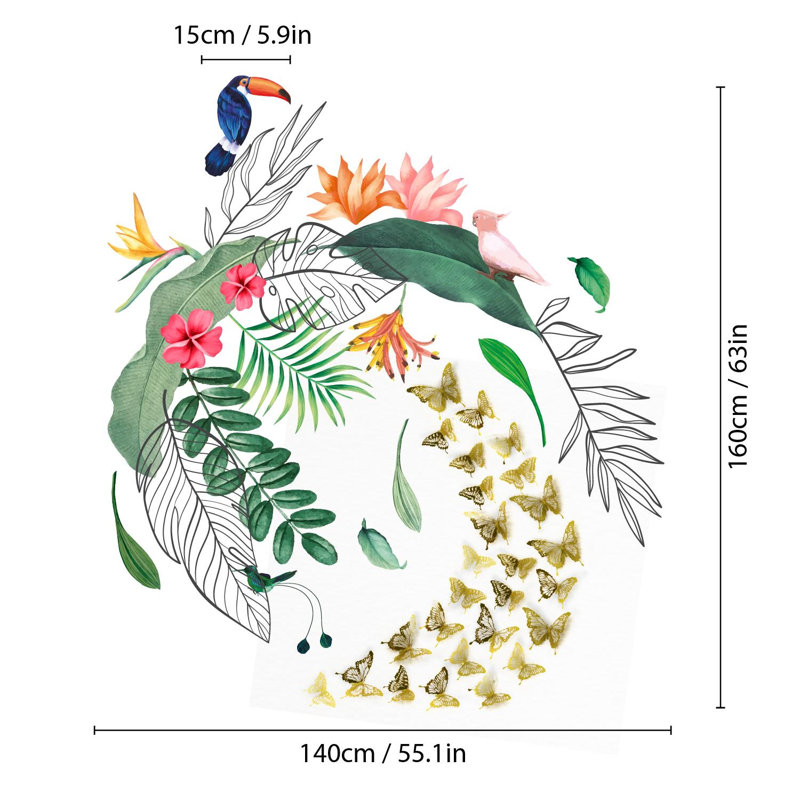 Plants & Flowers Wall Decal