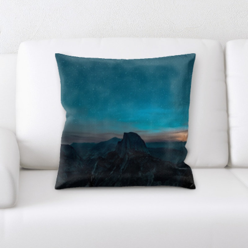 Microsuede Throw Pillow