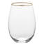 Julie Gold 19.75 oz. Stemless Wine Glasses