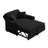 Rabbit Fur Corduroy Pull Out Sofa Bed Upholstered Chaise Lounge Couch-1887406870