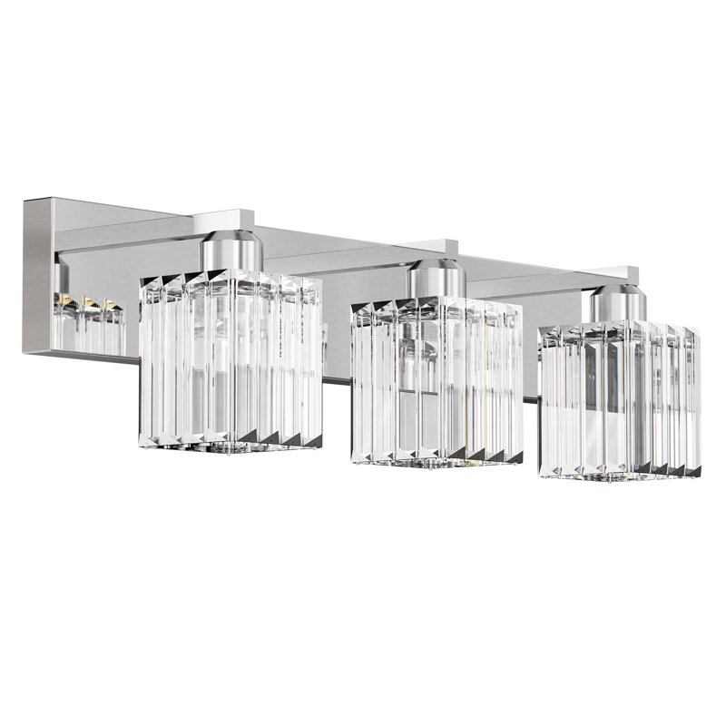 Sanfiel 3 - Light LED Vanity Light, Chrome, 3
