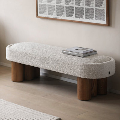 Banc rétro de style français