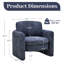 Fauteuil d'appoint 34,5 po-437159480