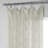 Marylane Geometric Patterned Faux Linen Sheer Curtains for Bedroom & Living Room Curtains - Single Panel Drapes-1077455647-1137435138
