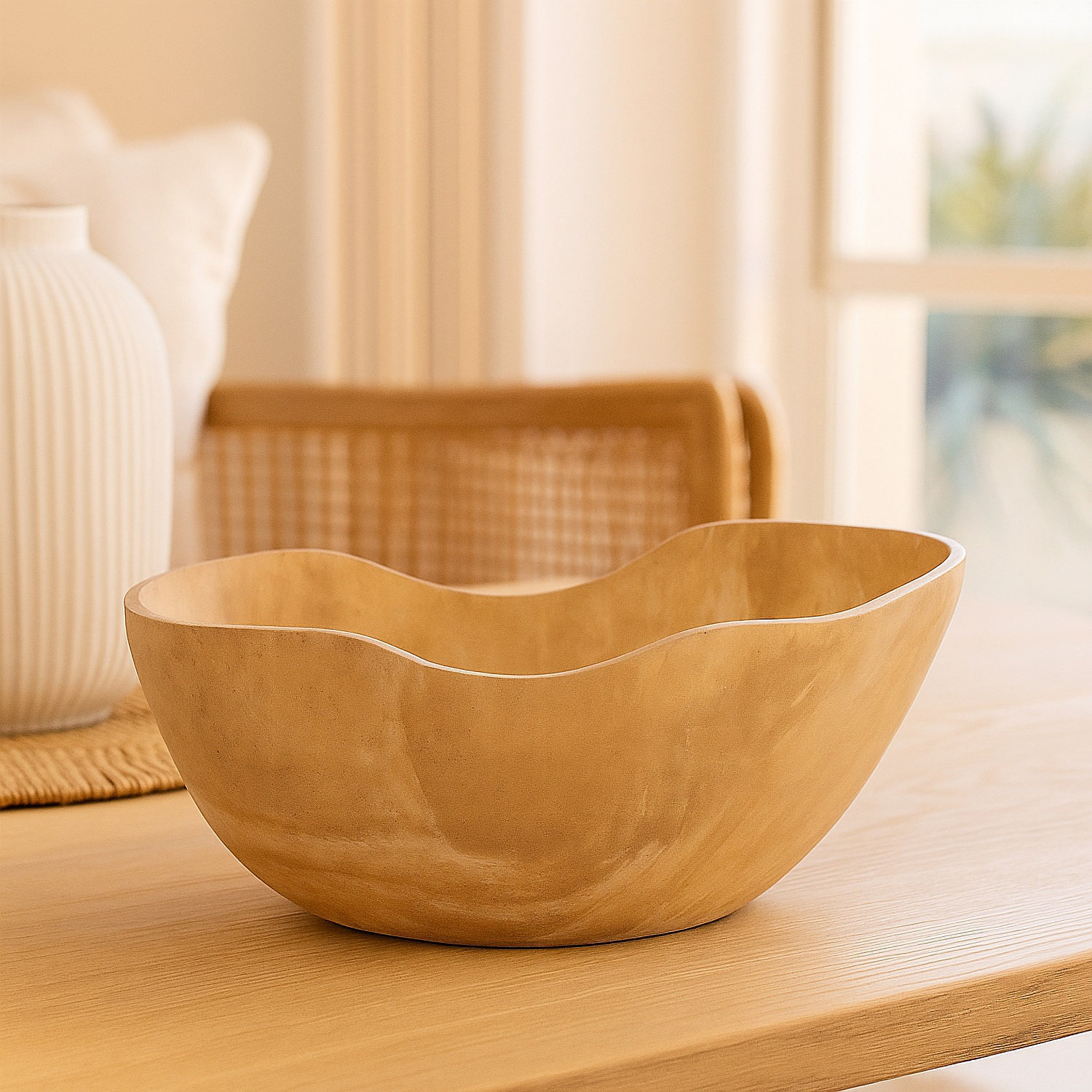 Olwen Decorative Bowl, Gray