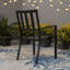 Leonard Stacking Patio Dining Armchair