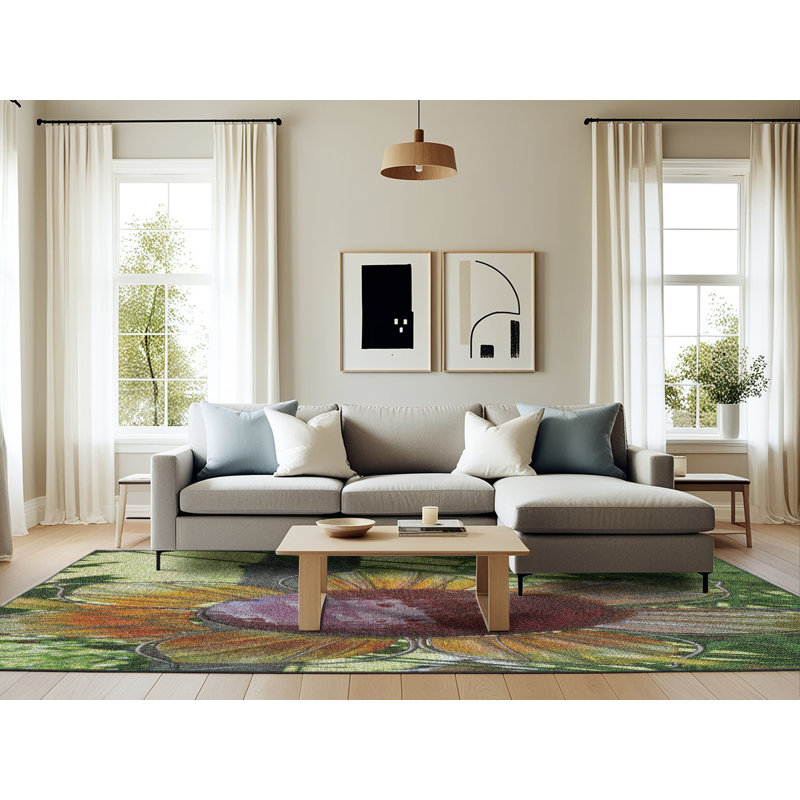 Indoor Rug, Rectangle 6' x 9'