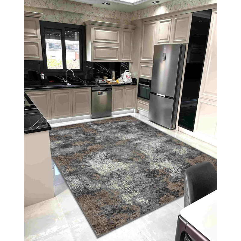 Goudy RUG DESIGN 9901 - Grey, Rectangle 7'11" x 10'10"