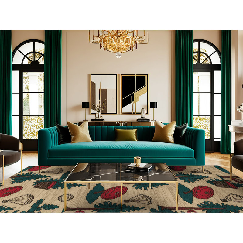 Tapis lavable pour terrain de golf, Carré 5 pi