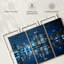 Chicago Night Lights, reproduction d'art sur toile-331400865