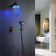Oil Rubbed Bronze Shower System with Rainfall Showerhead and Body Jets