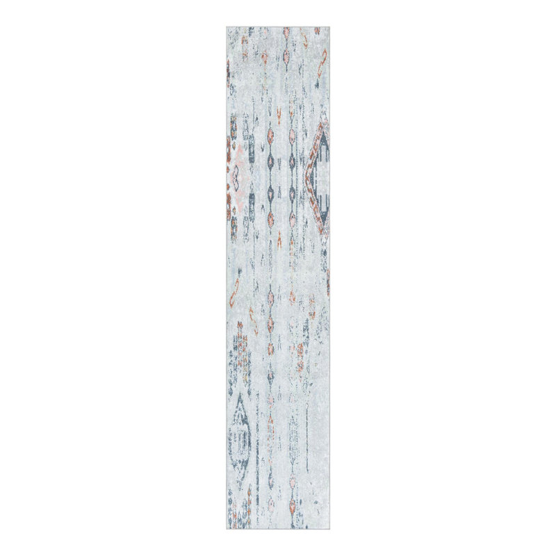 Massie Abstract Indoor Rug, Runner 2'7" x 12'