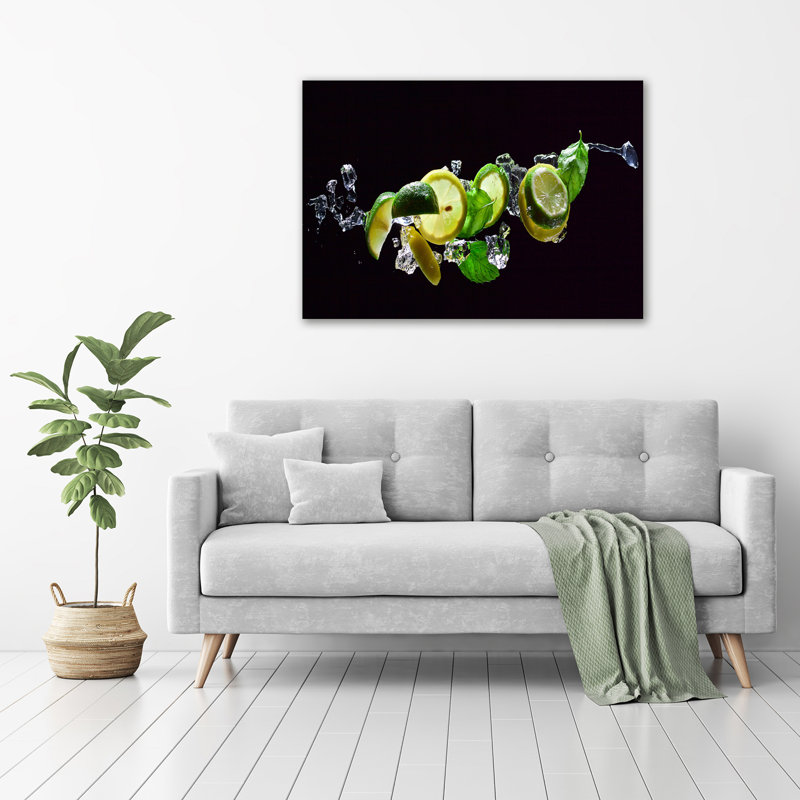 Mojito - No Frame Print on Glass