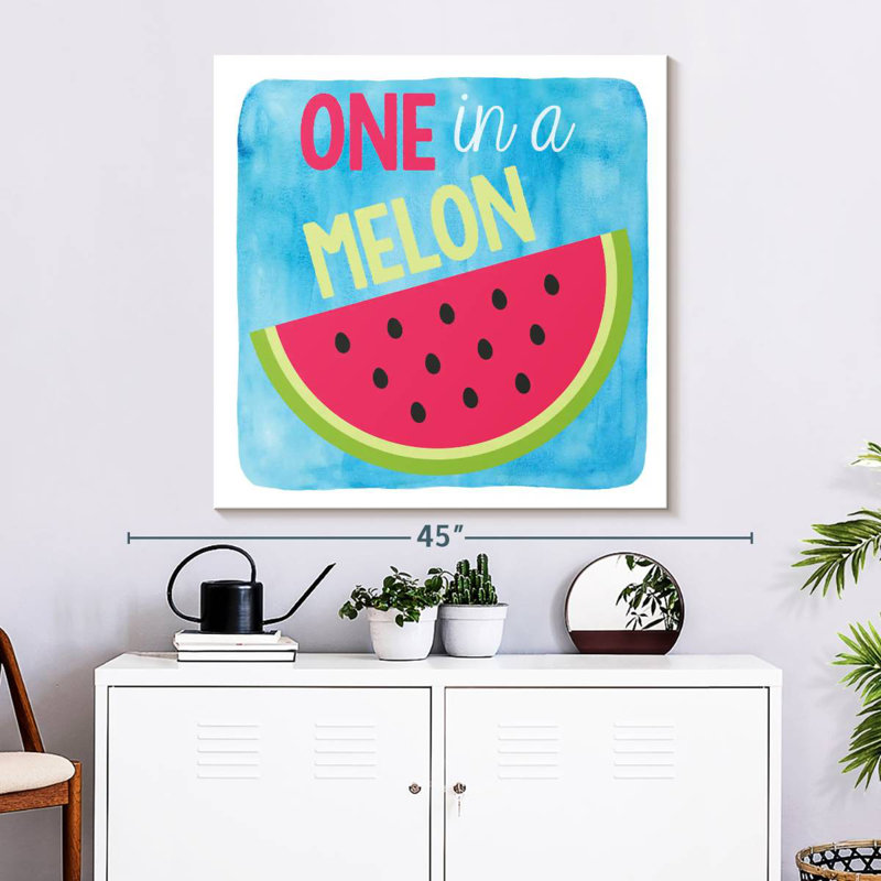 Ketti Melon Puns, 33" H x 33" W