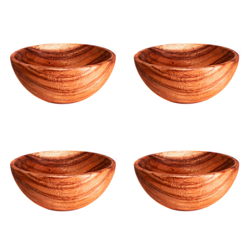 Rainforest Bowls Wood Serving Bowl