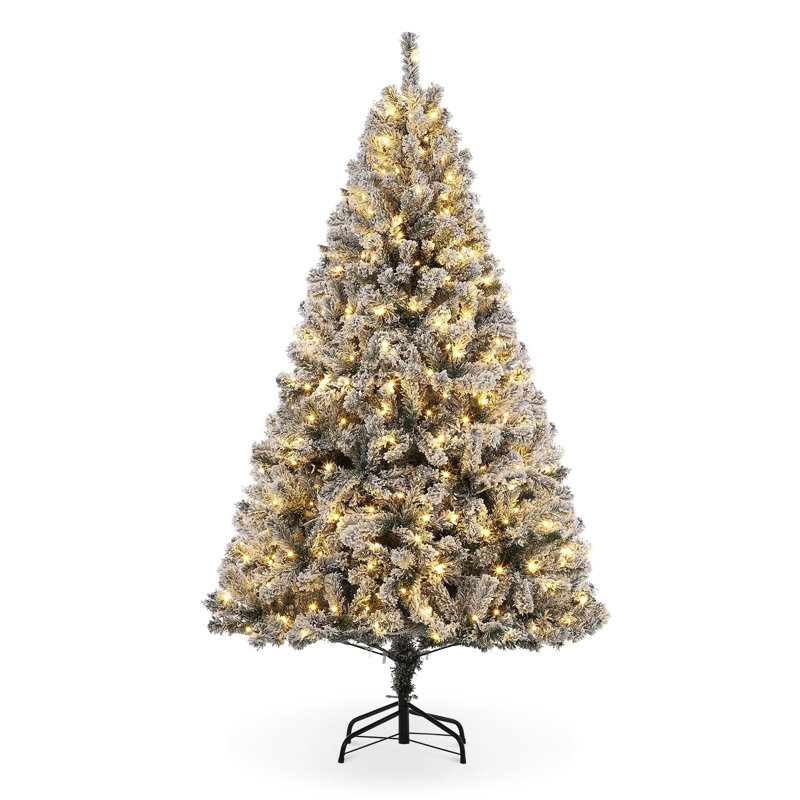 Arbre de Noël artificiel enneigé 6 pi