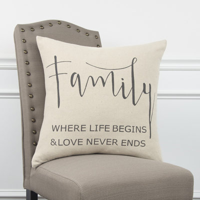 Cotton Throw Pillow