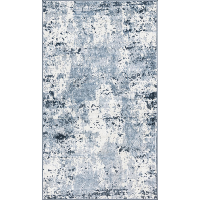 Abstract Indoor Rug, Rectangle 3' x 5'3"